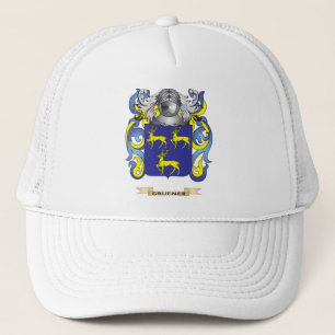 Gorra De Camionero Escudo de armas de Gruener (escudo de la familia)