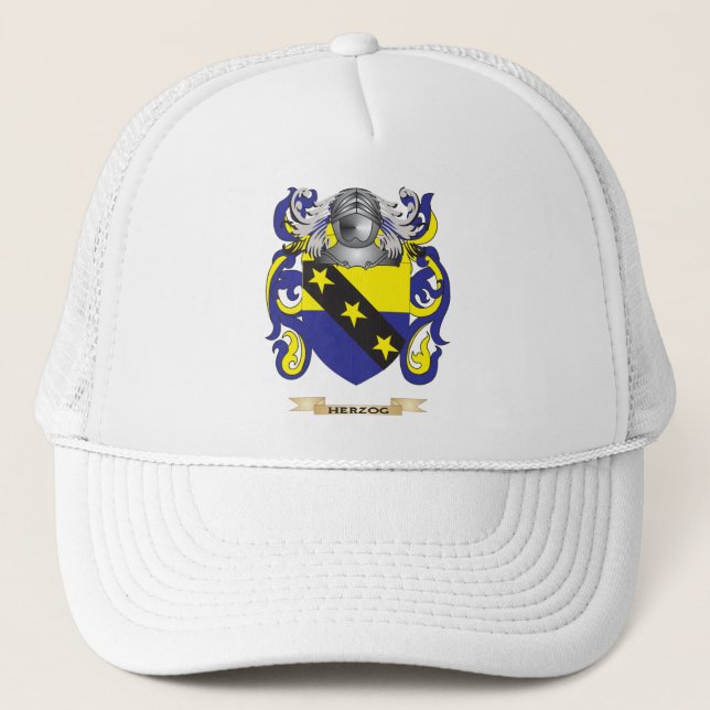 Gorra De Camionero Escudo de armas de Herzog (escudo de la familia) (Anverso)