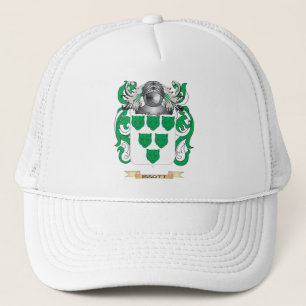 Gorra De Camionero Escudo de armas de Issott (escudo de la familia)