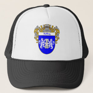 Gorra De Camionero Escudo de armas de Kelley (cubierto)