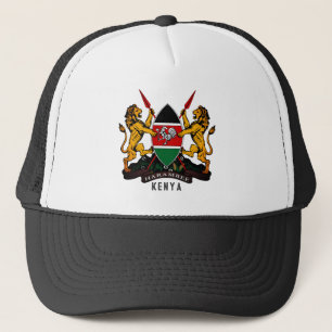 Gorra De Camionero Escudo de armas de Kenya