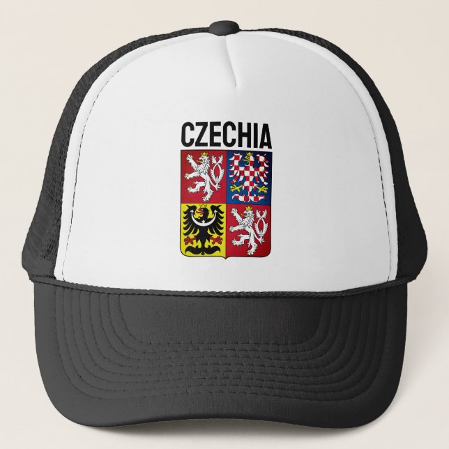 Gorra De Camionero Escudo de armas de la República Checa (Anverso)