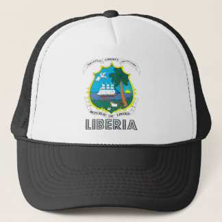 Gorra De Camionero Escudo de armas de Liberia
