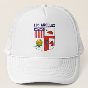 Gorra De Camionero Escudo de armas de Los Ángeles - bolsillo
