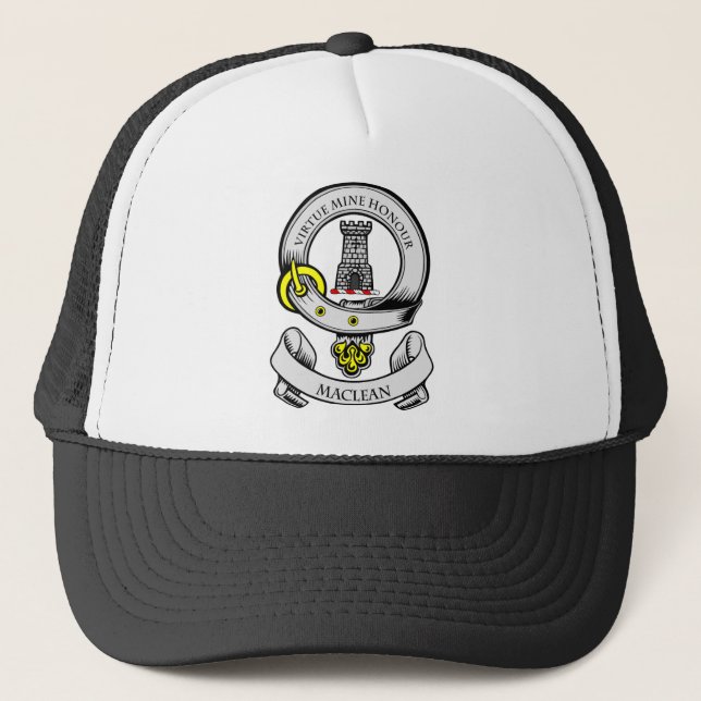 Gorra De Camionero Escudo de armas de MACLEAN (Anverso)