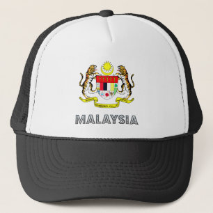 Gorra De Camionero Escudo de armas de Malasia