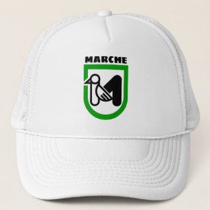 Gorra De Camionero Escudo de armas de marzo (Italia)
