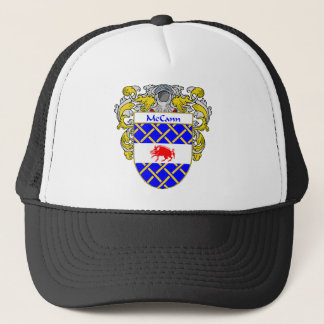 Gorra De Camionero Escudo de armas de McCann (cubierto)
