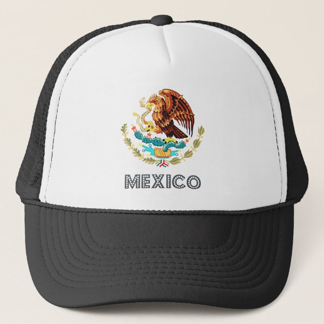 Gorra De Camionero Escudo de armas de México (Anverso)