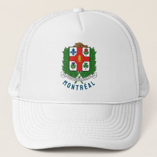 Gorra De Camionero Escudo de armas de Montreal, CANADÁ