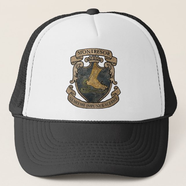 Gorra De Camionero Escudo de armas de Montresor (Anverso)