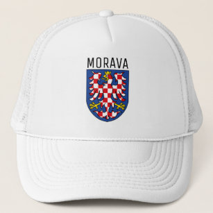 Gorra De Camionero Escudo de armas de Moravia - CZECHIA