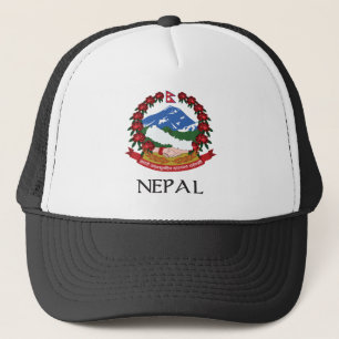 Gorra De Camionero Escudo de armas de Nepal