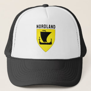 Gorra De Camionero Escudo de armas de Nordland fylke - NORUEGA