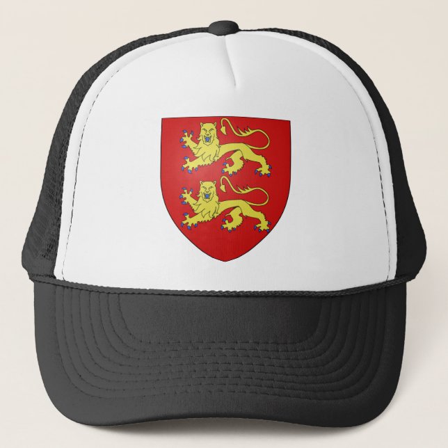 Gorra De Camionero Escudo de armas de Normandía (Francia) (Anverso)