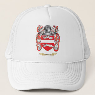 Gorra De Camionero Escudo de armas de Payne (escudo de la familia)