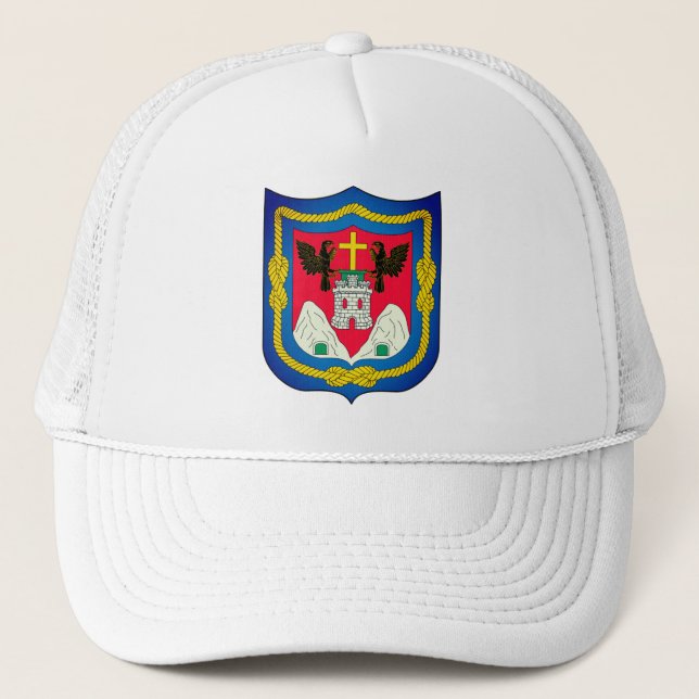 Gorra De Camionero Escudo de armas de Quito, Ecuador (Anverso)