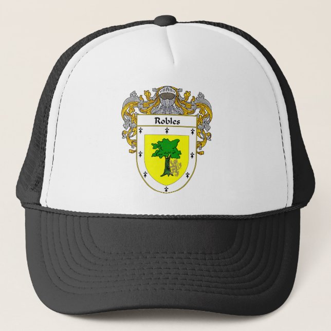 Gorra De Camionero Escudo de armas de Robles (cubierto) (Anverso)
