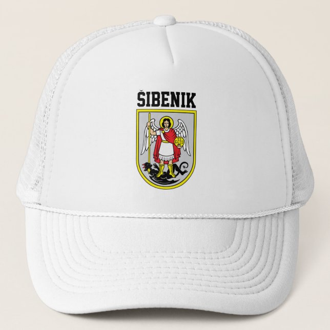 Gorra De Camionero Escudo de armas de Šibenik - Croacia (Anverso)