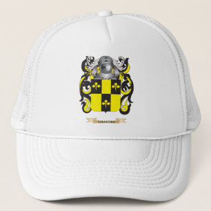 Gorra De Camionero Escudo de armas de Simioni (escudo de la familia)