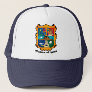 Gorra De Camionero Escudo de Armas de Tamaulipas (estado), México