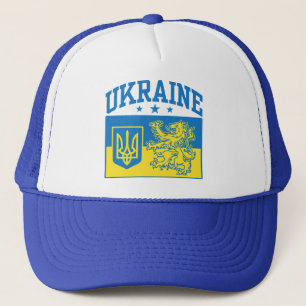 Gorra De Camionero Escudo de armas de Ucrania