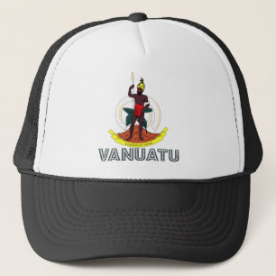 Gorra De Camionero Escudo de armas de Vanuatu