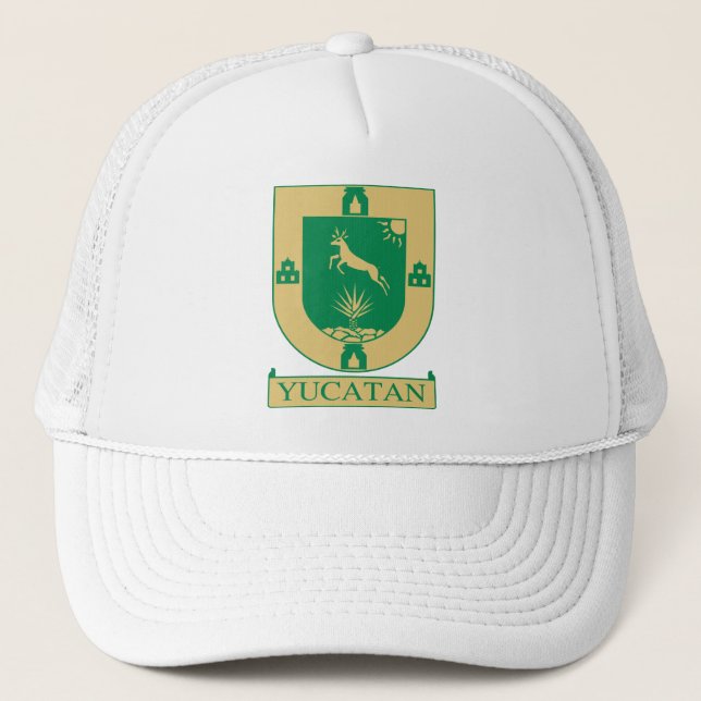 Gorra De Camionero Escudo de armas de Yucatán - México (Anverso)