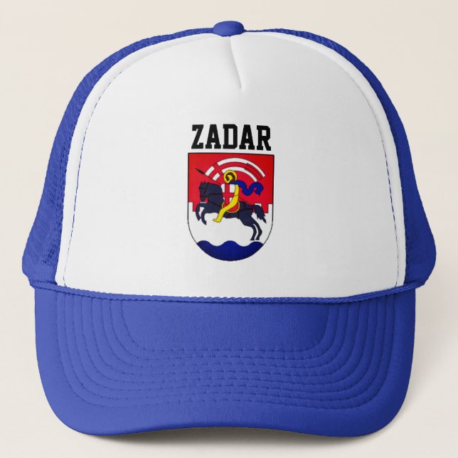 Gorra De Camionero Escudo de armas de Zadar (Croacia) (Anverso)