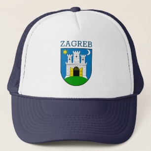 Gorra De Camionero Escudo de armas de Zagreb