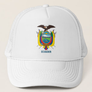 Gorra De Camionero Escudo de armas del Ecuador