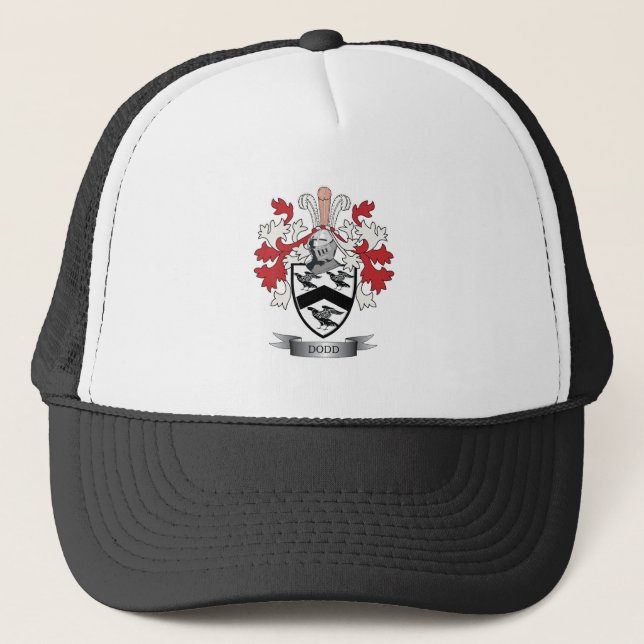 Gorra De Camionero Escudo de armas del escudo de la familia de Dodd (Anverso)