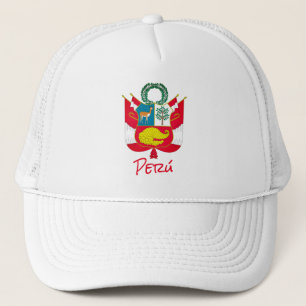 Gorra De Camionero Escudo de armas del Perú