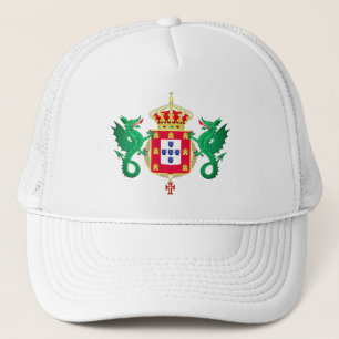 Gorra De Camionero Escudo de armas del Reino de Portugal 1640-1910