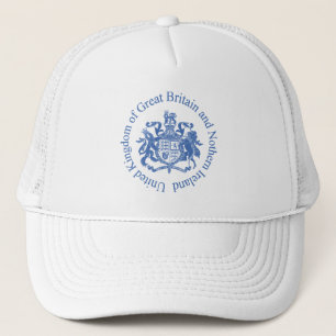 Gorra De Camionero Escudo de armas del Reino Unido