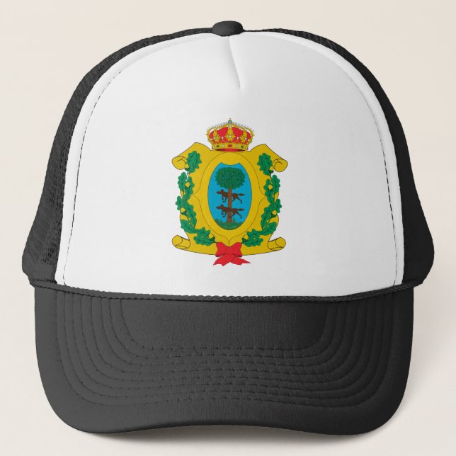 Gorra De Camionero Escudo de armas del símbolo del funcionario de (Anverso)