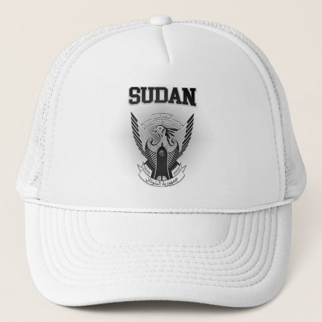 Gorra De Camionero Escudo de armas del Sudán (Anverso)