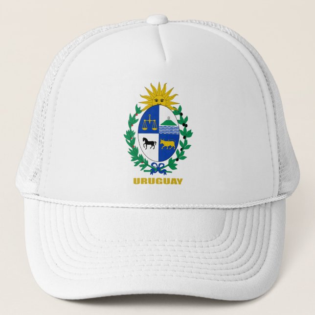 Gorra De Camionero Escudo de armas del Uruguay (Anverso)