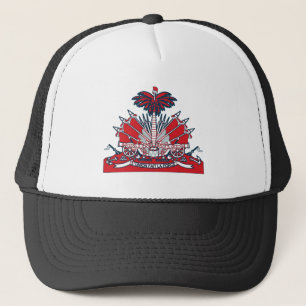 Gorra De Camionero Escudo de armas haitiano