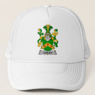 Gorra De Camionero Escudo de armas irlandés Curley o McTurley Cresta