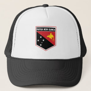 Gorra De Camionero Escudo de bandera de Papúa Nueva Guinea