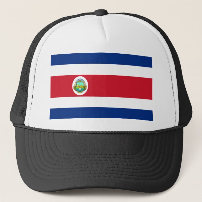 Gorra De Camionero escudo de Costa Rica (Anverso)