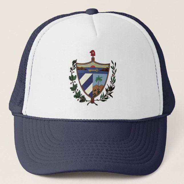Gorra De Camionero Escudo de Cuba (Anverso)