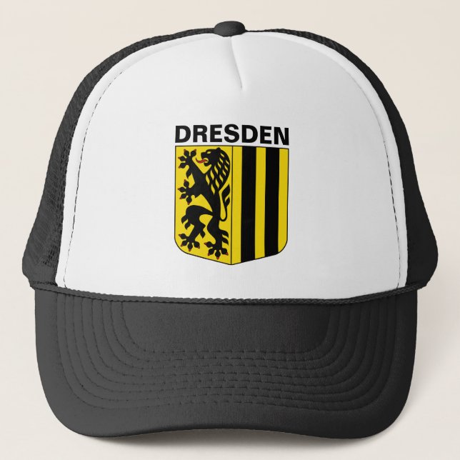 Gorra De Camionero Escudo de Dresde (Alemania) (Anverso)