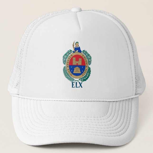 Gorra De Camionero Escudo de Elche, ESPAÑA (Anverso)