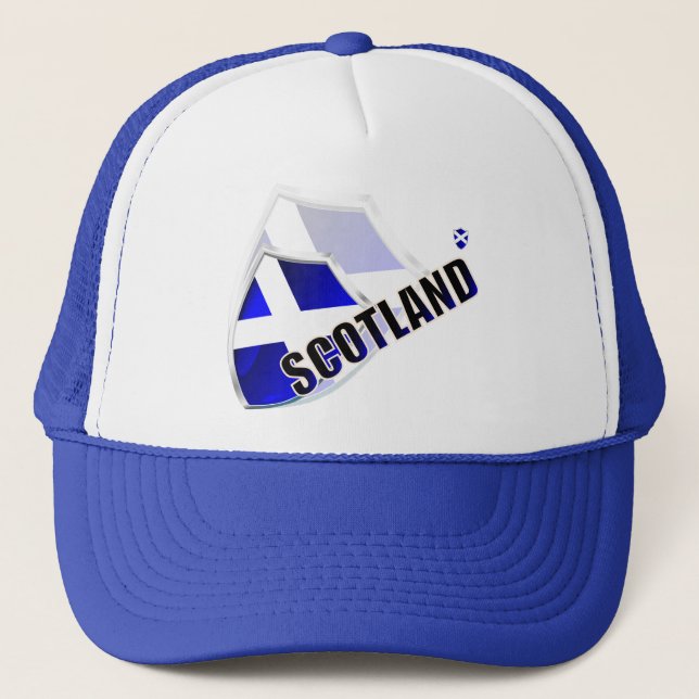 Gorra De Camionero Escudo de Escocia (Anverso)