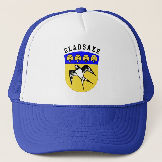 Gorra De Camionero Escudo de Gladsaxe, Dinamarca (Anverso)