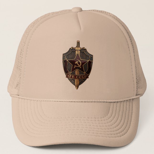 Gorra De Camionero Escudo de KGB (Anverso)