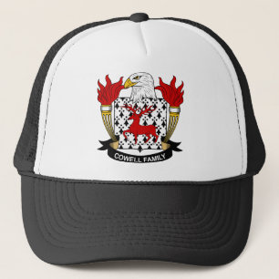 Gorra De Camionero Escudo de la familia de Cowell