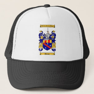 GORRA DE CAMIONERO ESCUDO DE LA FAMILIA DE DIXON - ESCUDO DE ARMAS DE